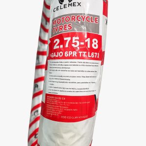 Llanta 2.75-18 Gajo Celemex 10 Pz
