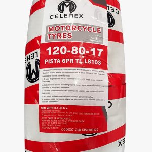 Llanta 120/80-17 Pista Celemex 5 Pz