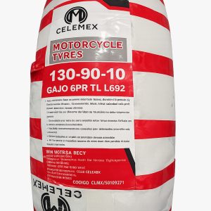 Llanta 130/90-10 Gajo Celemex 5 Pz